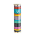 Mezuzah Case, Aluminum, 10cm- Emmanuel Coloured Tones