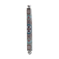Mezuzah Case, Printed Aluminum- Pomegranate Spiral