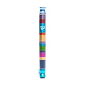 Anodized Aluminum Mezuzah Case, 12cm- Emmanuel Coloured Tones