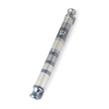 Anodized Aluminum Mezuzah Case, 12cm- Emanuel Grey Tones