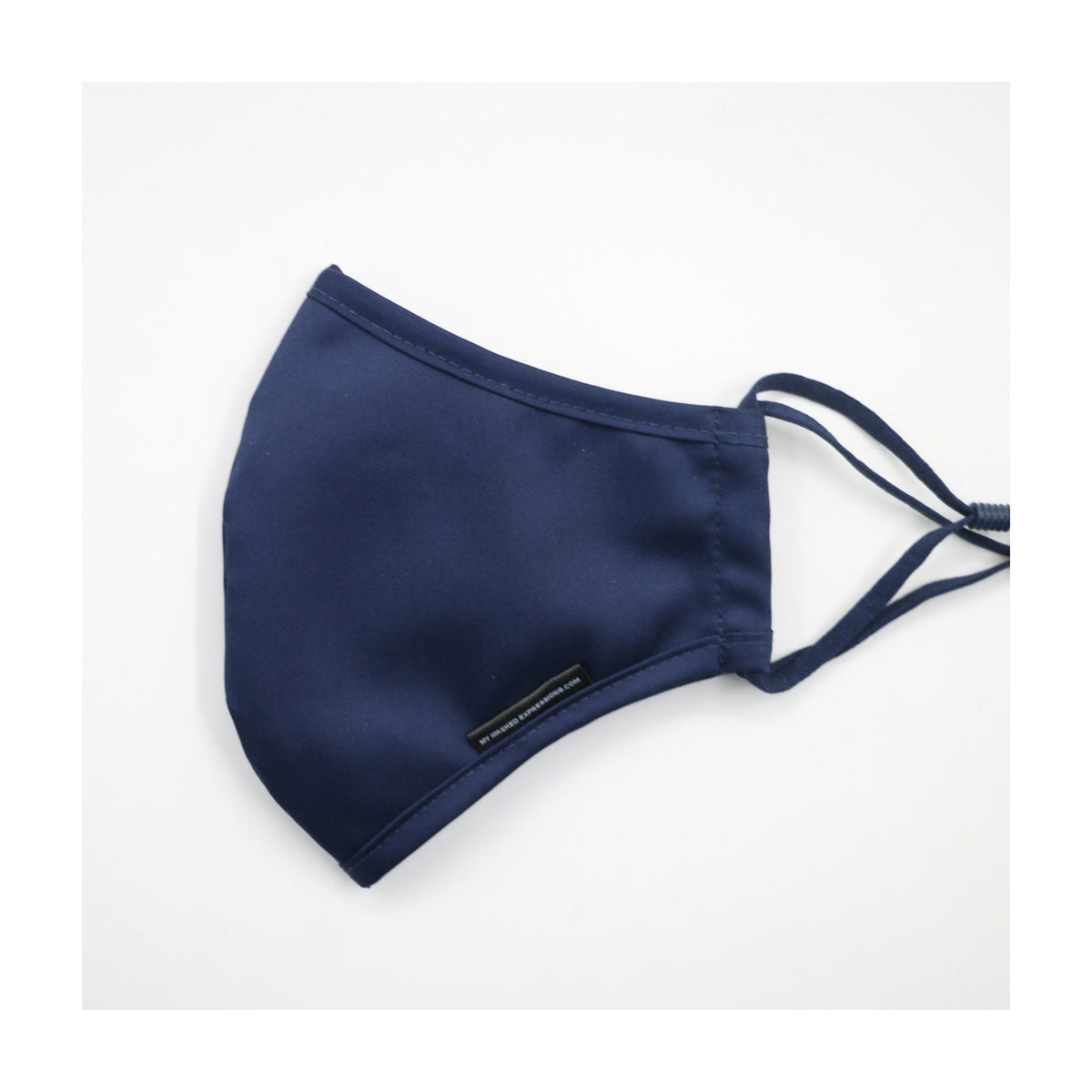 Adult Size Mask, Navy Blue Cotton