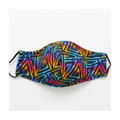 Kids' Size Mask, Neon Graffiti
