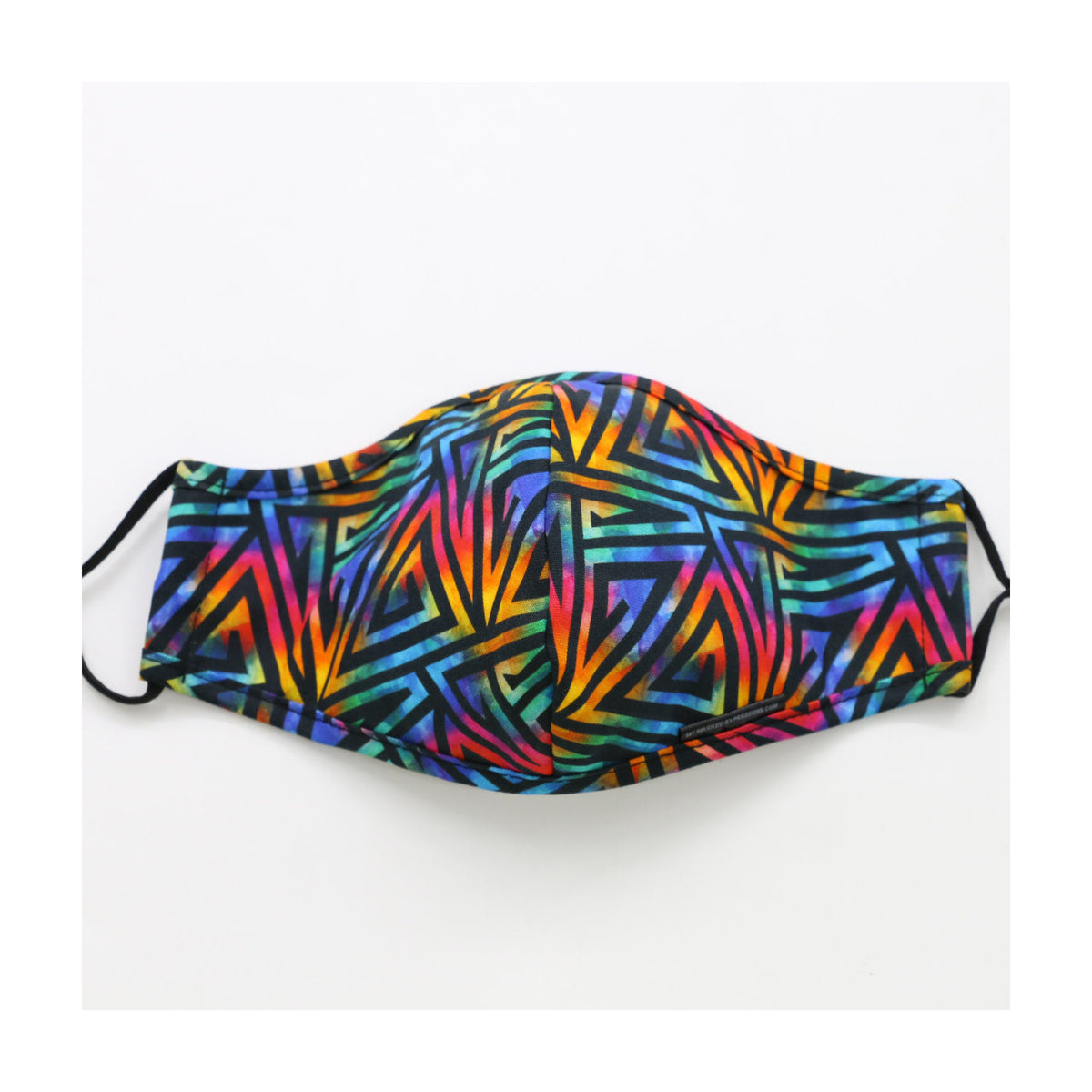 Kids' Size Mask, Neon Graffiti