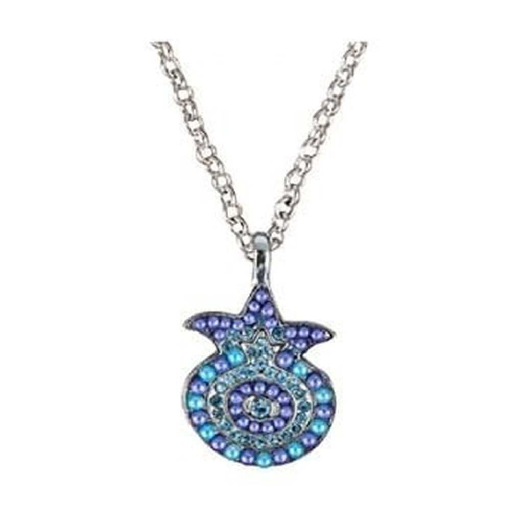 Necklace, Pomegranate with Swarovski Crystals