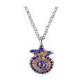 Necklace, Pomegranate with Swarovski Crystals