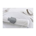 Chanukah Napkin Rings, Silver-Coloured Paper, 10-Pack