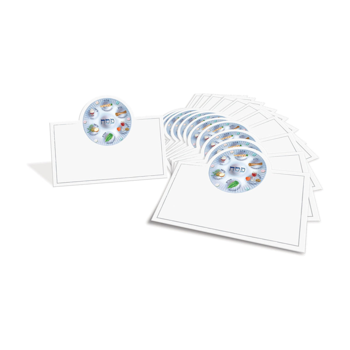 Passover Place Cards, Seder Plates