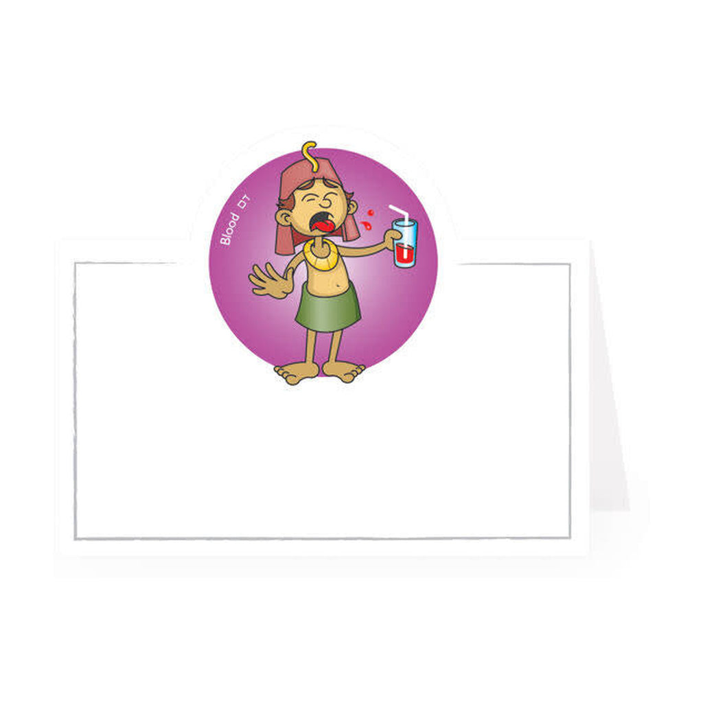 Passover Place Cards, 10 Plagues