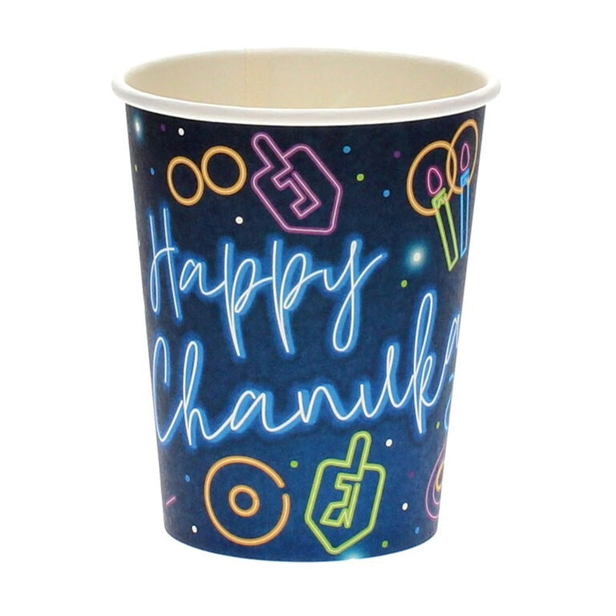 Chanukah Paper Cups, 10-Pack