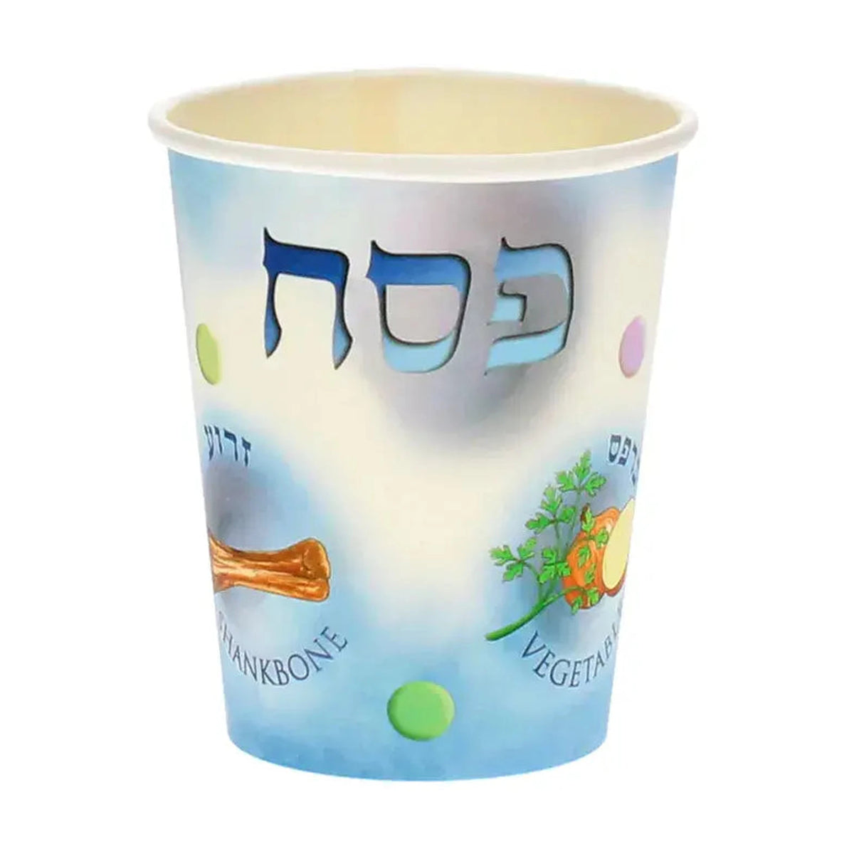 Passover Paper Cups, 12-Pack