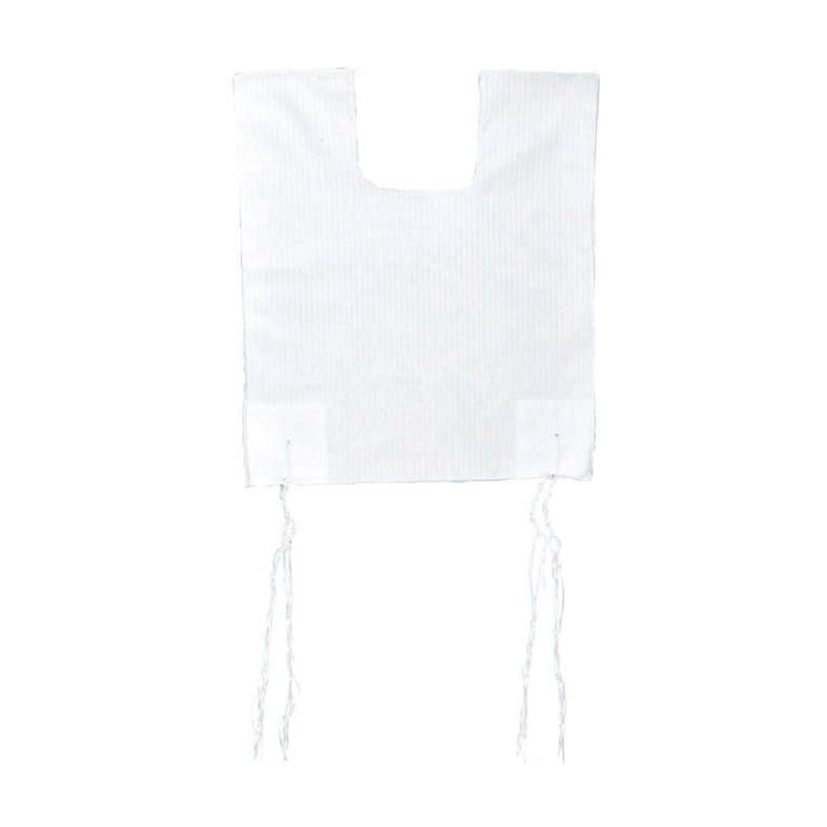 100% Cotton Tzitzit / Arbah Kanfot, Kids' Size XXS/2, Round Neck, Ashkenazi Meyuchad (Machine Made)