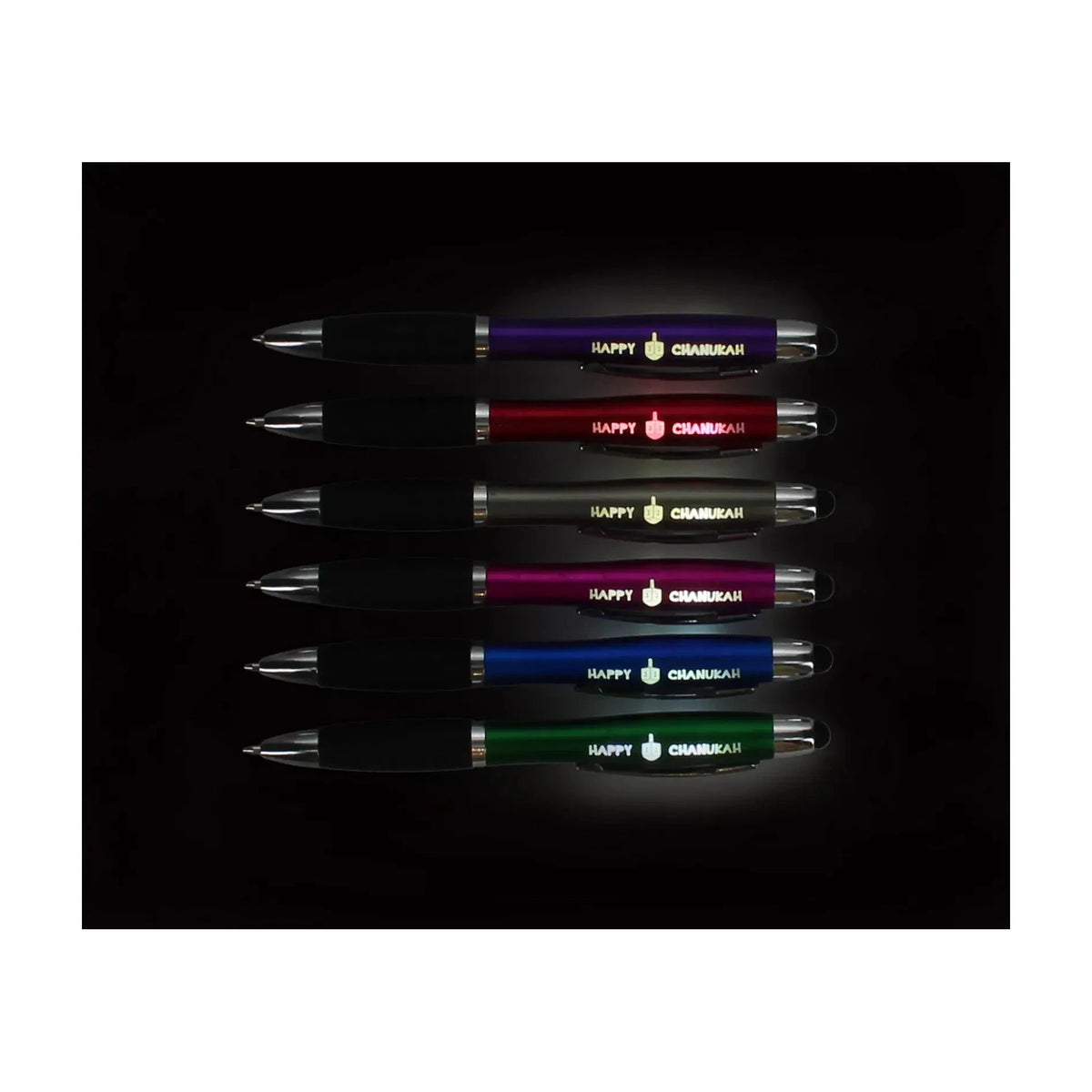 LED Happy Chanukah Light Up Pen