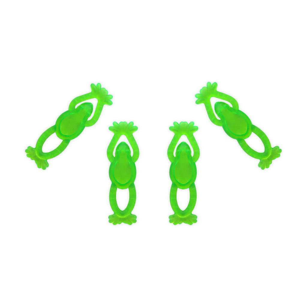 Stretchy Flying Frogs, 4-pack