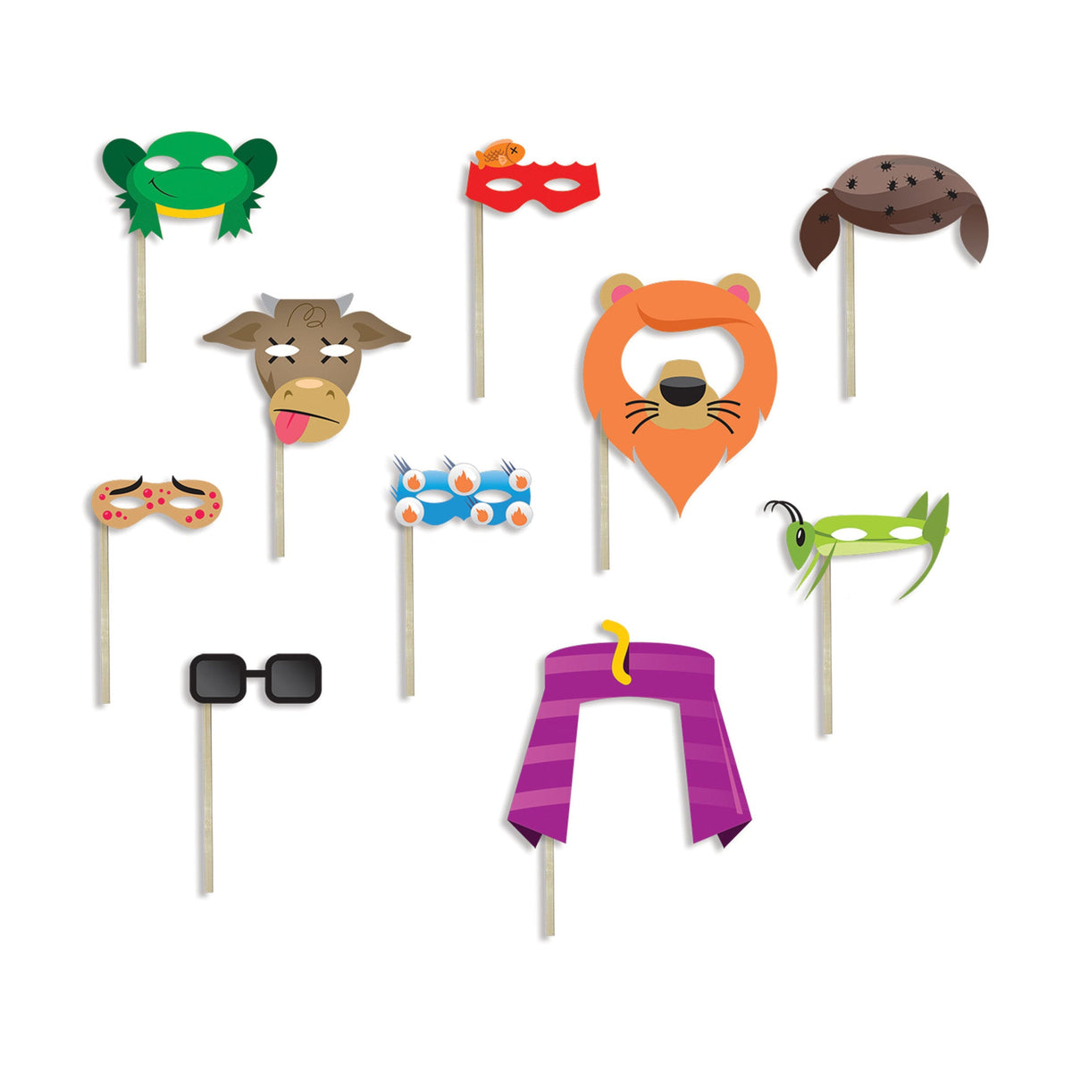 10 Plagues Photo Booth / Selfie Props