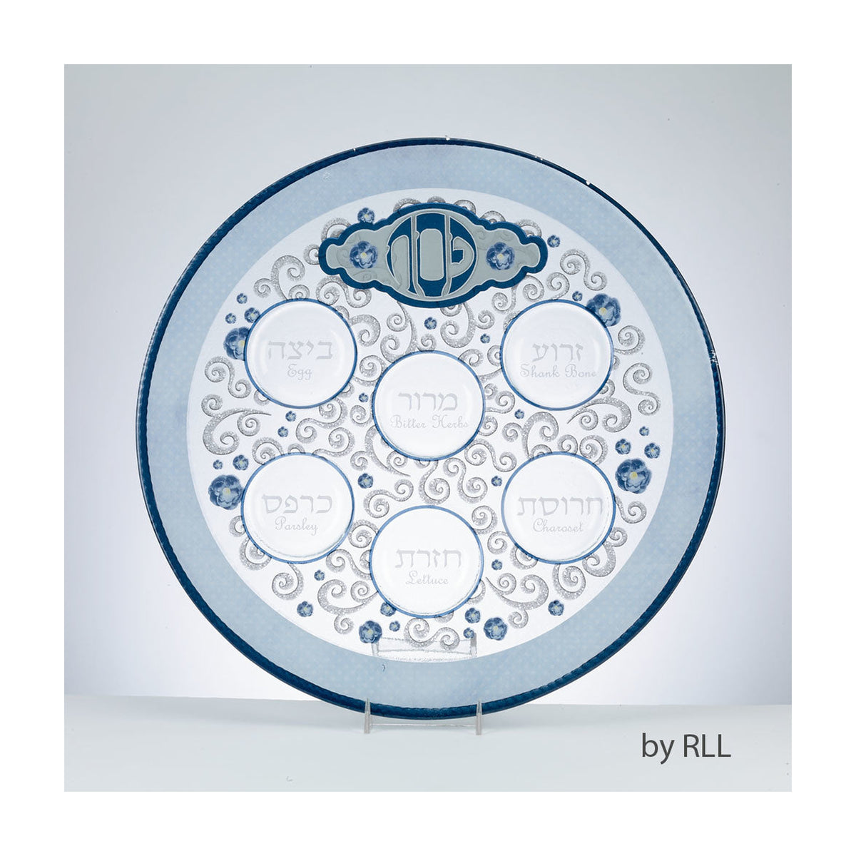 Seder Plate, Glass