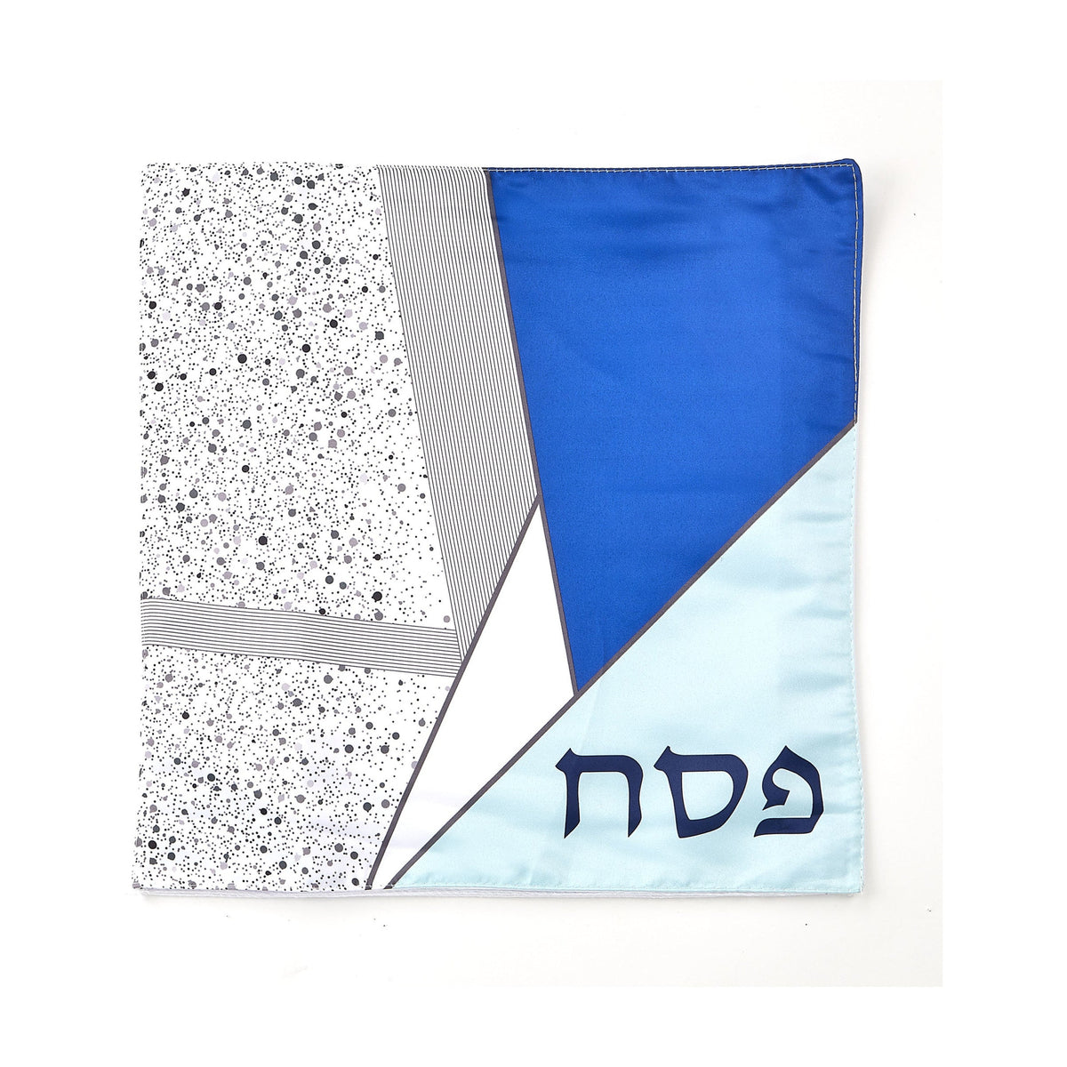 Matzah Cover, Geometric Design Square Printed