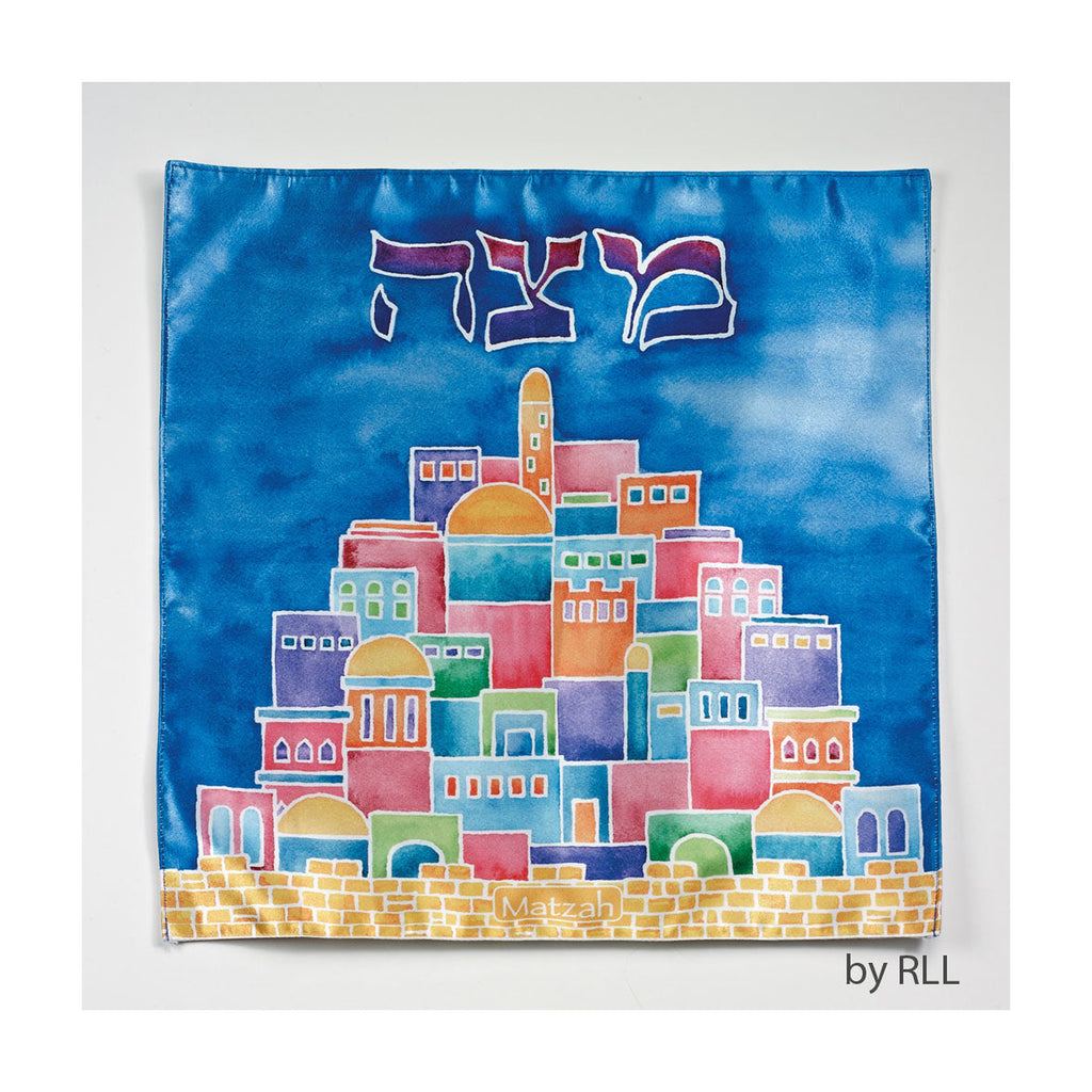 Matzah Cover, Printed Jerusalem Design