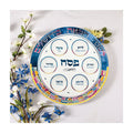 Ceramic Seder Plate, Jerusalem Design