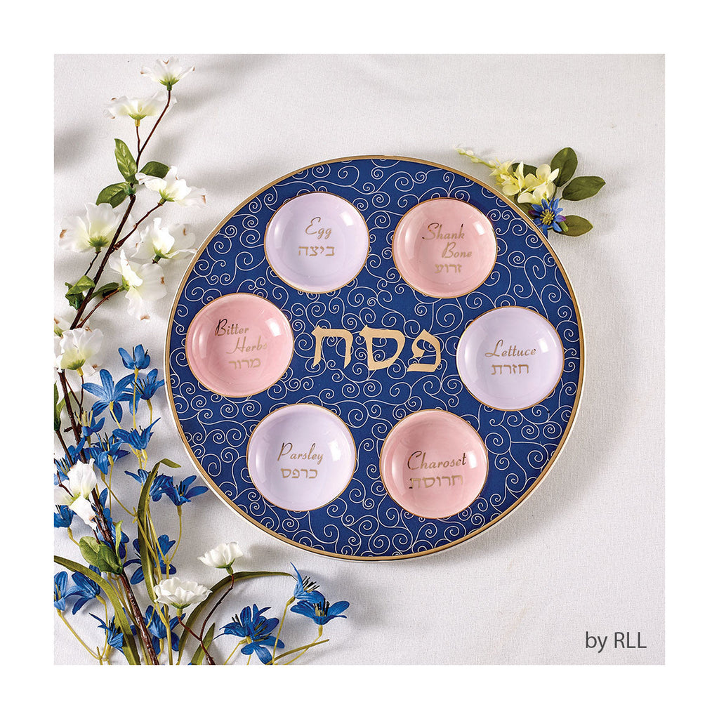 Seder Plate, Ceramic