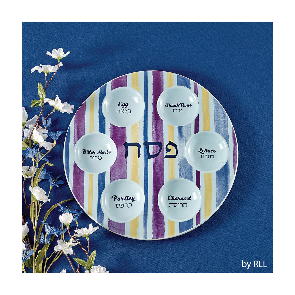 Seder Plate, Ceramic