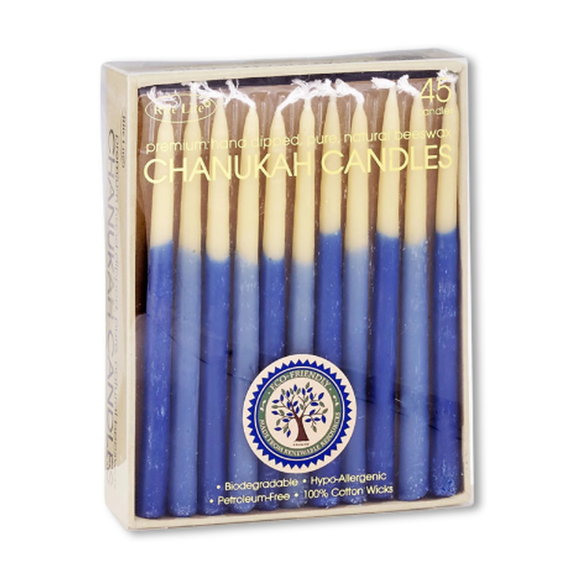 Premium Beeswax Chanukah Candles