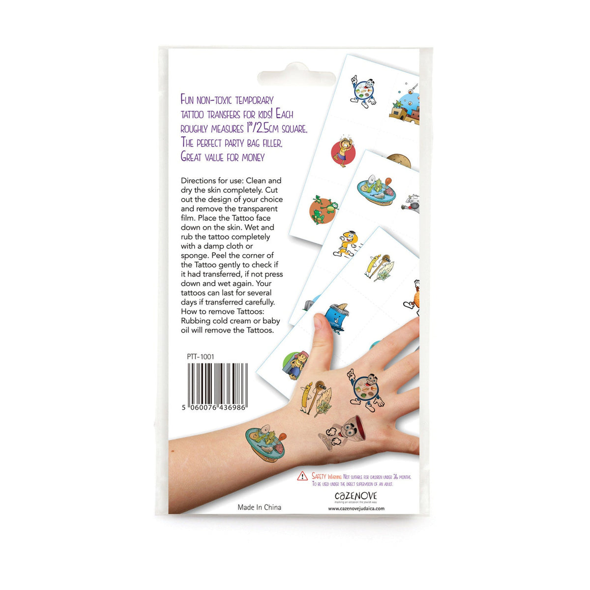 Passover Temporary Tattoos