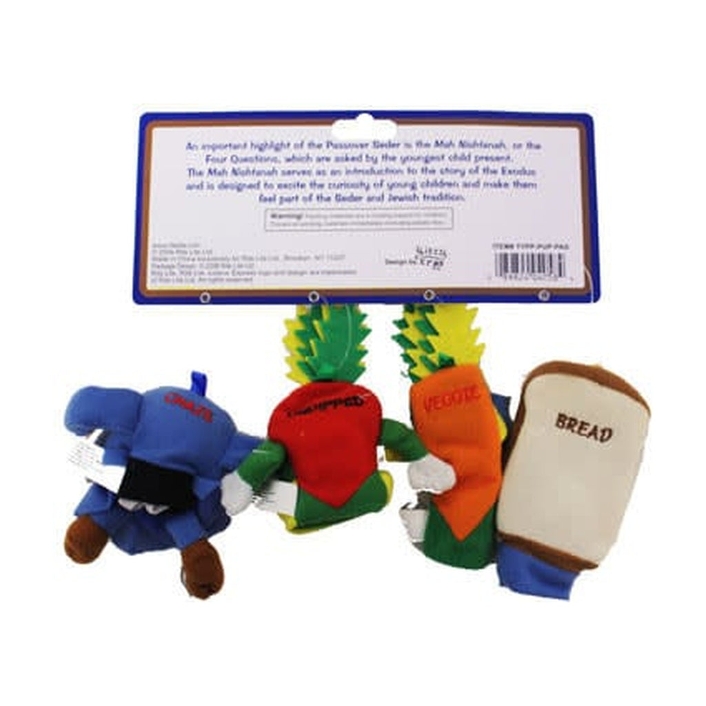 Four Questions Finger Puppets