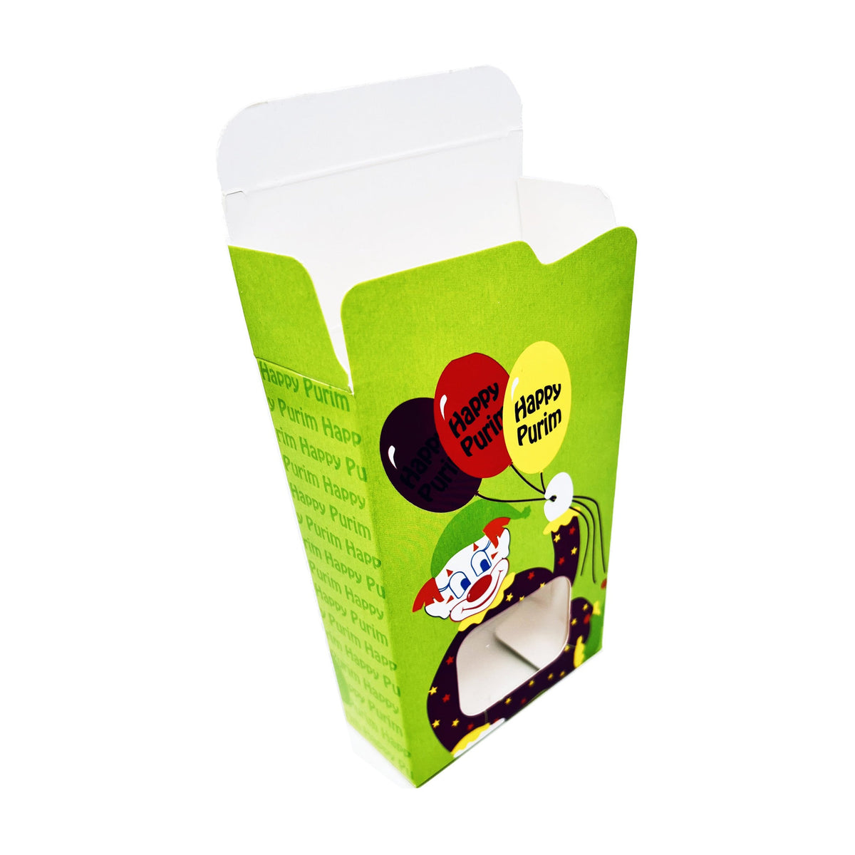 Purim Candy Boxes, Large - 4pcs