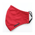 Adult Size Mask, Scarlet Red Cotton