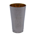 Kiddush Cup Nickel Hammered Silver Ring