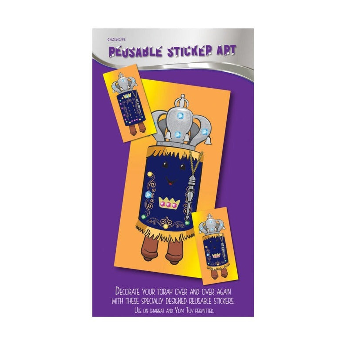 Torah Sticker Art, Reusable