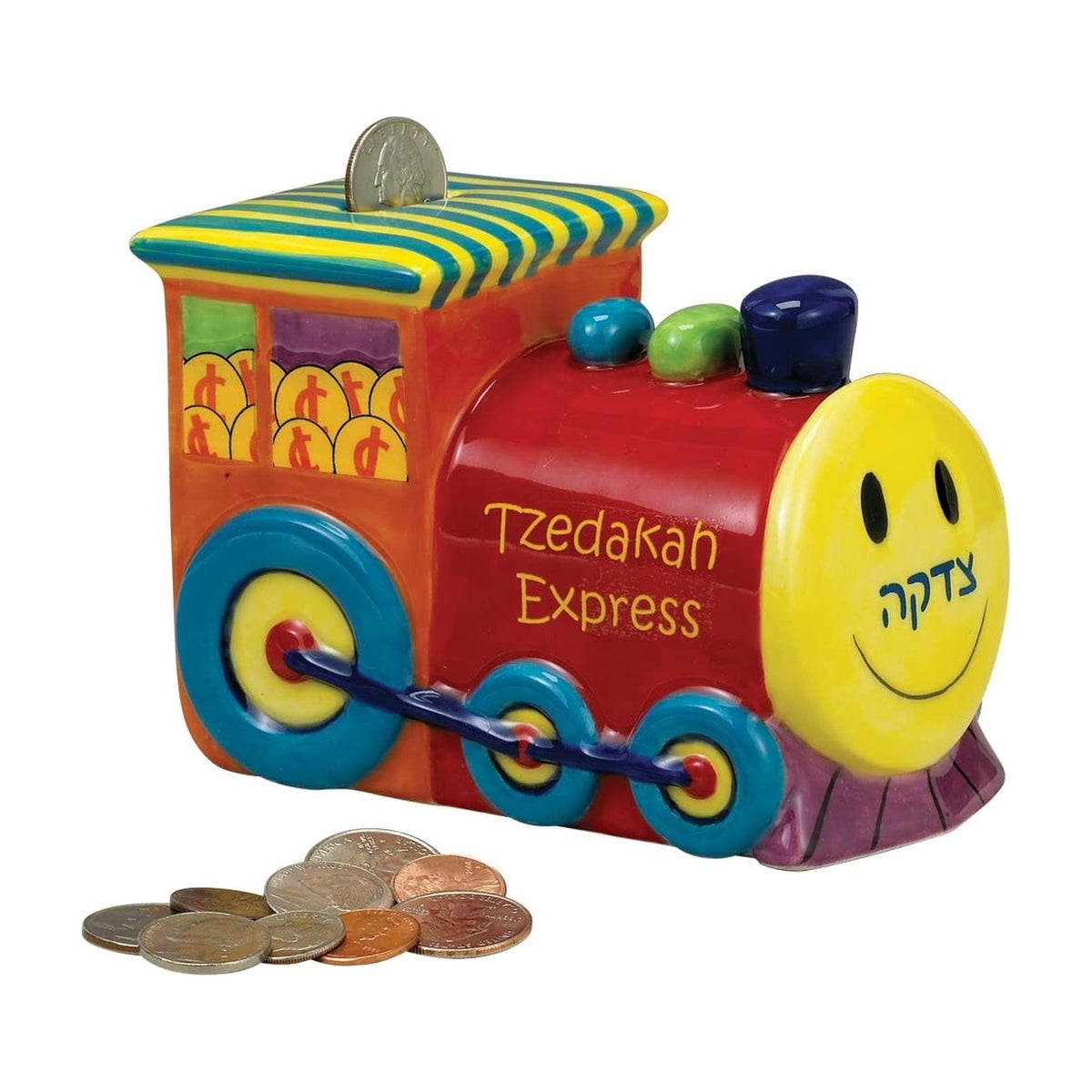 Ceramic Tzedakah Box, ''Tzedakah Express'' Train