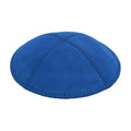 Royal Blue Suede Kippah