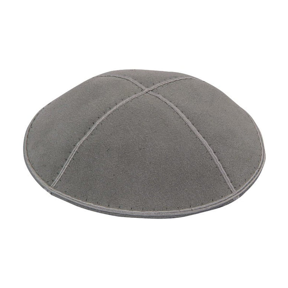Medium-Grey Suede Kippah