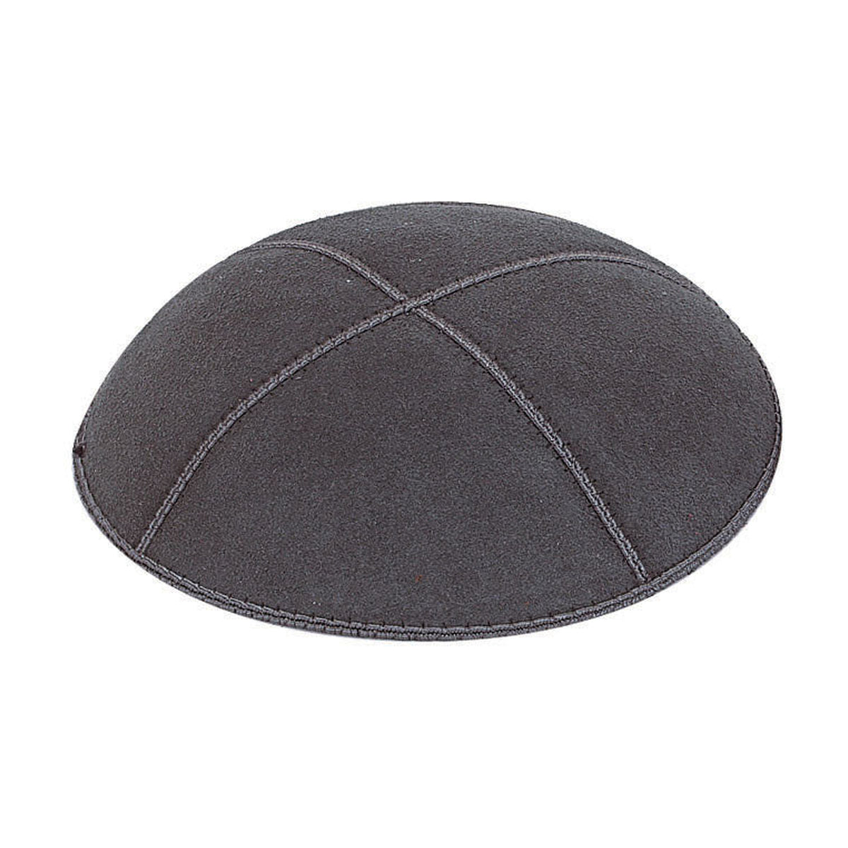 Dark Grey / Charcoal Suede Kippah