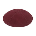 Burgundy Suede Kippah