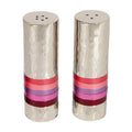 Salt & Pepper Shakers, Hammered Aluminum