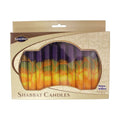 Safed Shabbat Candle - Harmony Purple - 5.5"