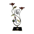 Wedding Glass Candlesticks