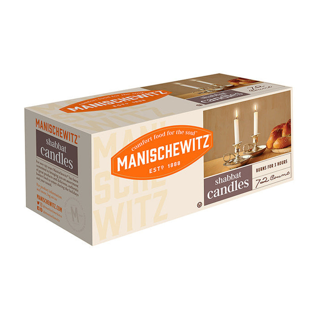 Shabbat & Yom Tov Candles, 72-pack