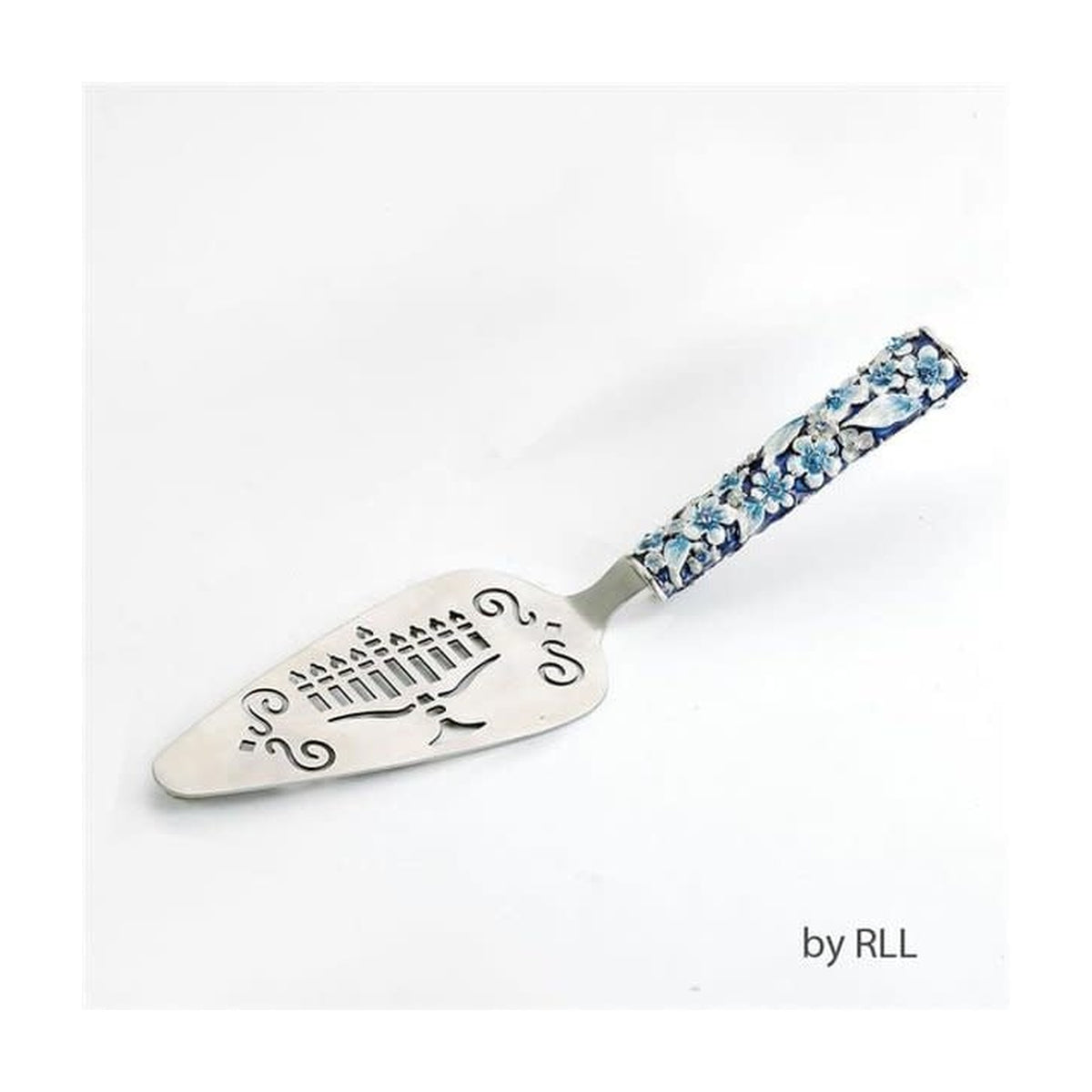 Chanukah Enamel Server
