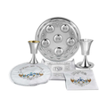 Elegent 6 Piece Passover Set - Jerusalem Design