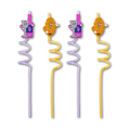 Set of 4 Shabbat Fun Straws