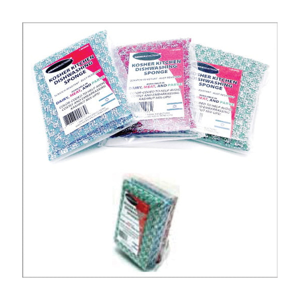Kosher Kitchen Dishwashing Sponge