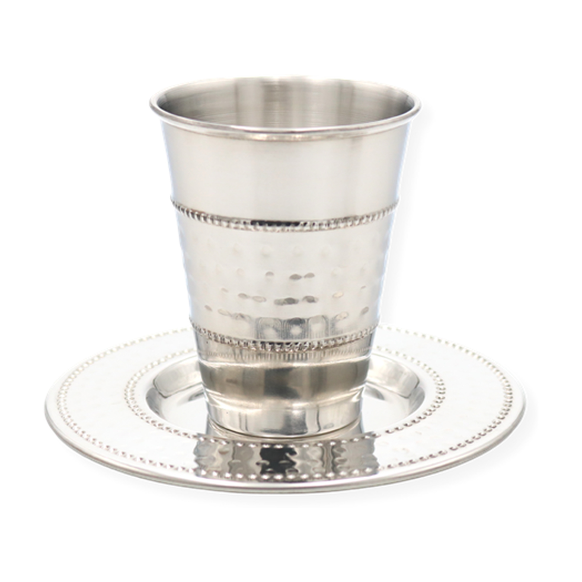 Stainless Steel Kiddush Cup Set