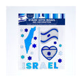 ''Stand With Israel'' Window Gel Cling Decoration