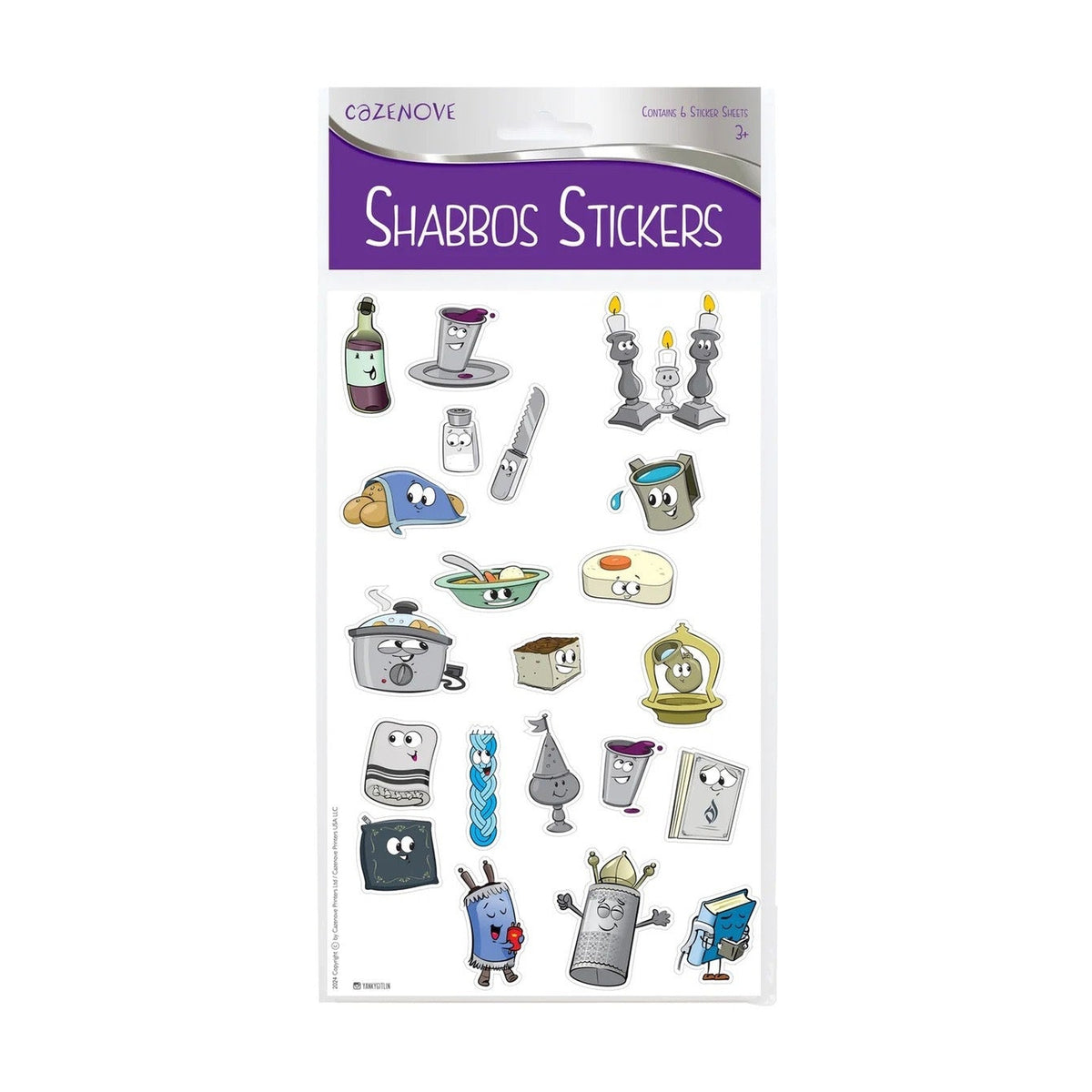 Shabbos Stickers