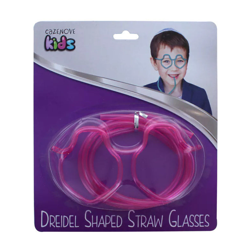 Dreidel-Shaped Glasses Straw