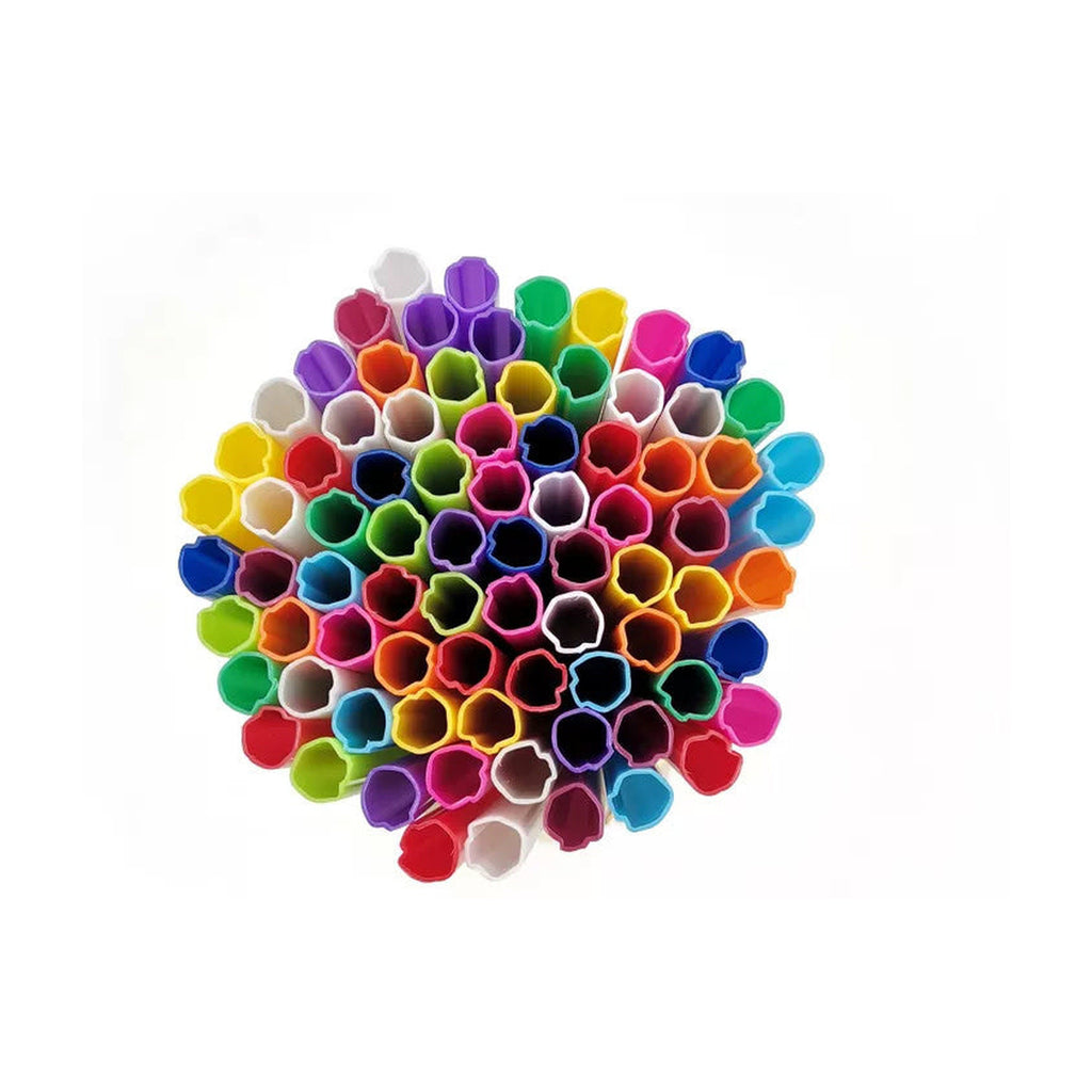 Dreidel-Shaped Straws