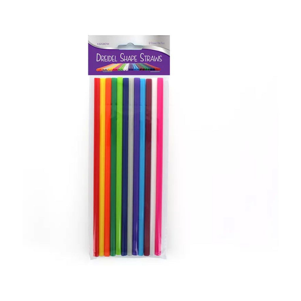 Dreidel-Shaped Straws